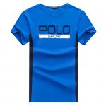 polo ralph lauren t-shirt basique broderie polo blue